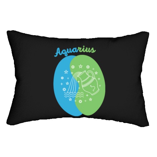 Aquarius: Embrace Your Unique Vision with Minimali Lumbar Pillows