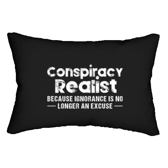 Conspiracy Realist Lumbar Pillows