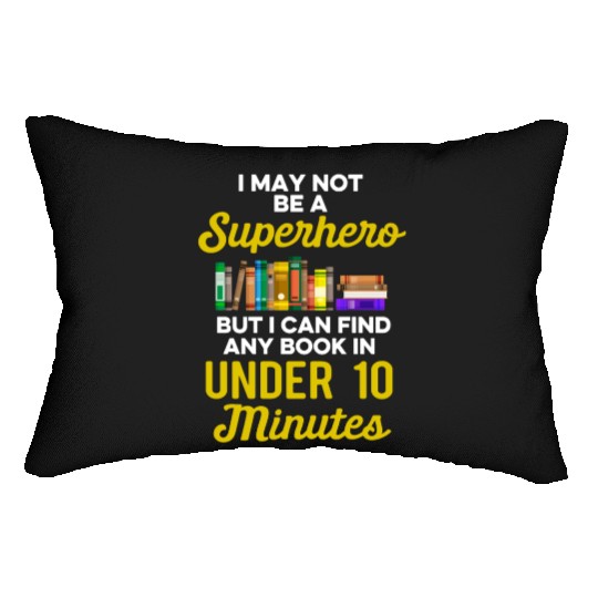 Librarian Bookworm Book Nerd Reading Library Lumbar Pillows