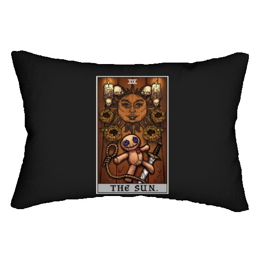 The Sun Terror Tarot Edition Lumbar Pillows