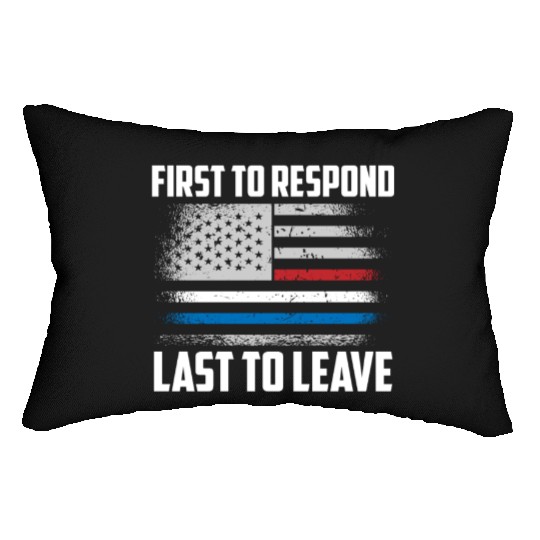 Dispatcher Us Flag Lumbar Pillows