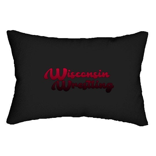 Wisconsin Wrestling Lumbar Pillows