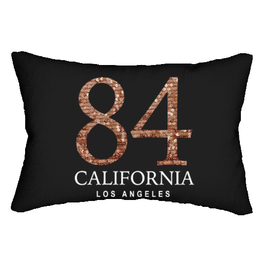 California Los Angeles est 84 Lumbar Pillows