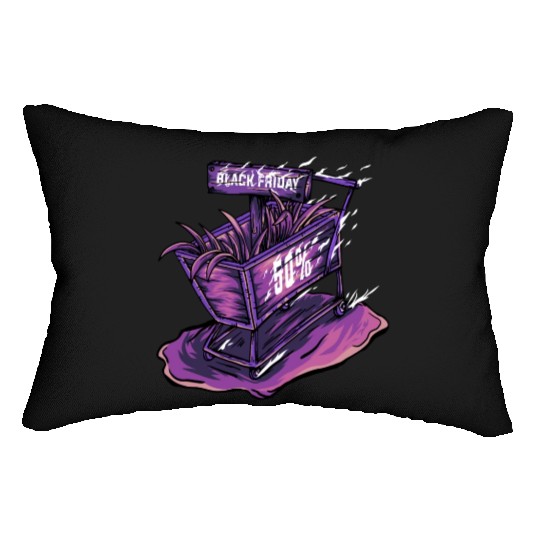 Trolley Black Friday Lumbar Pillows