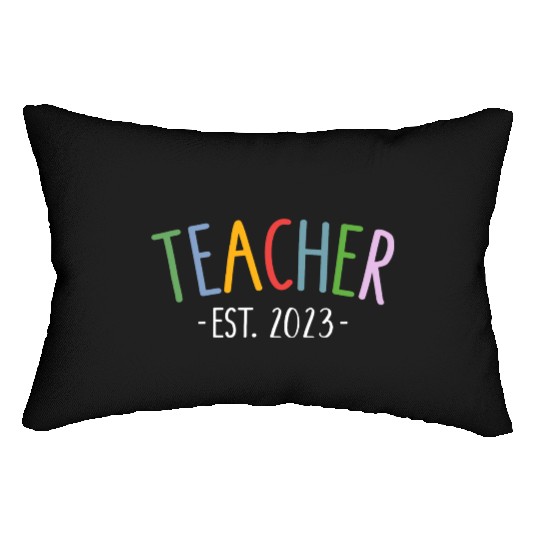 Teacher 2023 For New Teacher Graduation Lumbar Pillows
