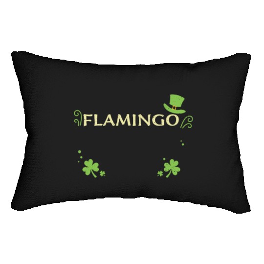 Flamingo - St. Patrick's Day Lumbar Pillows