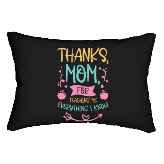 Mothers Day Teacher Grandma Teaching Mother Lumbar Pillows