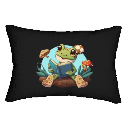 Cottagecore Mushroom Aesthetic Nature Conservation Lumbar Pillows