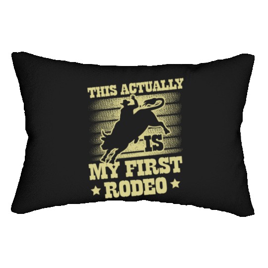 Bull Rider Bull Riding Western Rodeo Cowboy Lover Lumbar Pillows