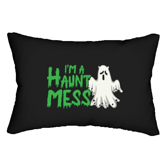 Halloween Paranormal Ghost Hunters Horror Fans Lumbar Pillows