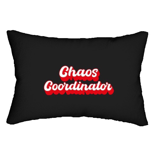 Chaos Coordinator Lumbar Pillows