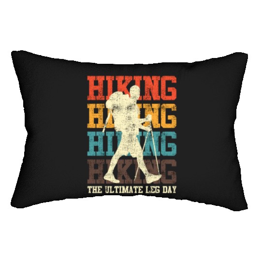 Wanderlust Ultimate Leg Day Mountain Fan Hiking Lumbar Pillows