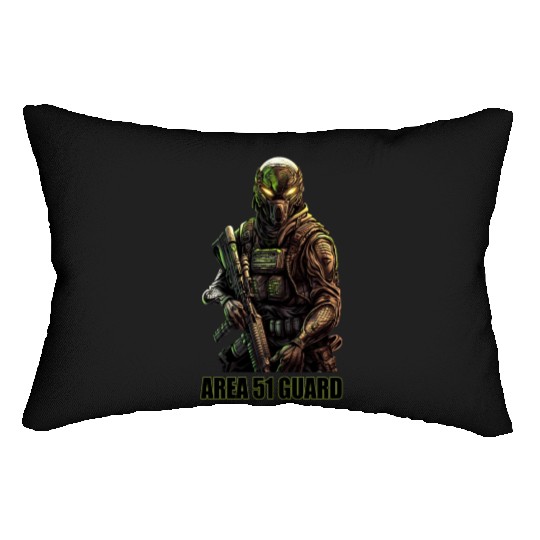 Area 51 Guard Lumbar Pillows