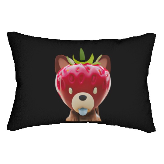 Strawberry Hound Lumbar Pillows