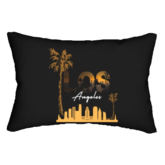 Los Angeles vibes Lumbar Pillows