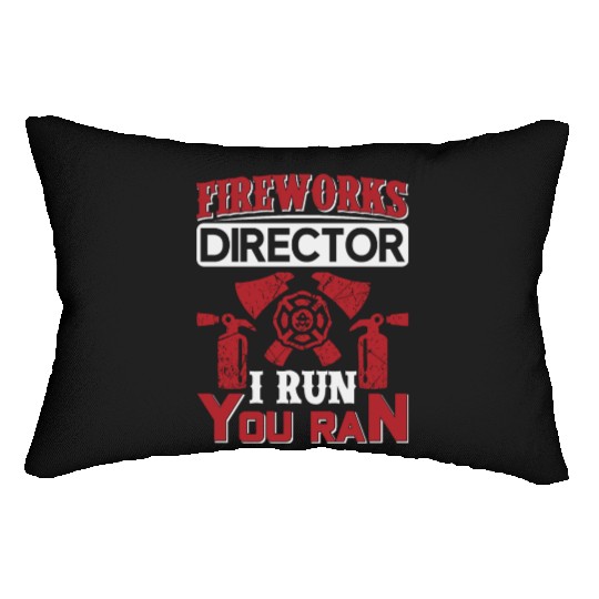 Fireworks Director Lumbar Pillows