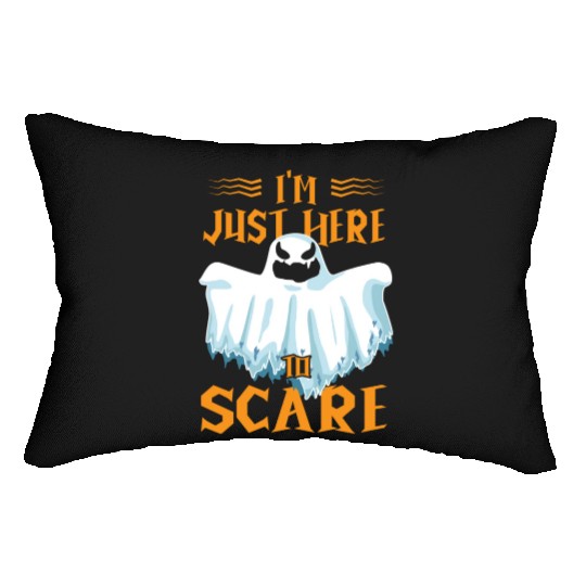 Halloween Paranormal Ghost Hunters Horror Fans Lumbar Pillows