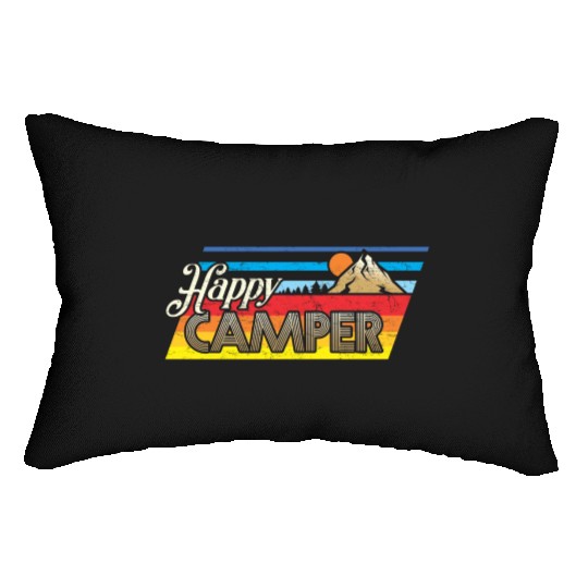 Happy Camper Lumbar Pillows