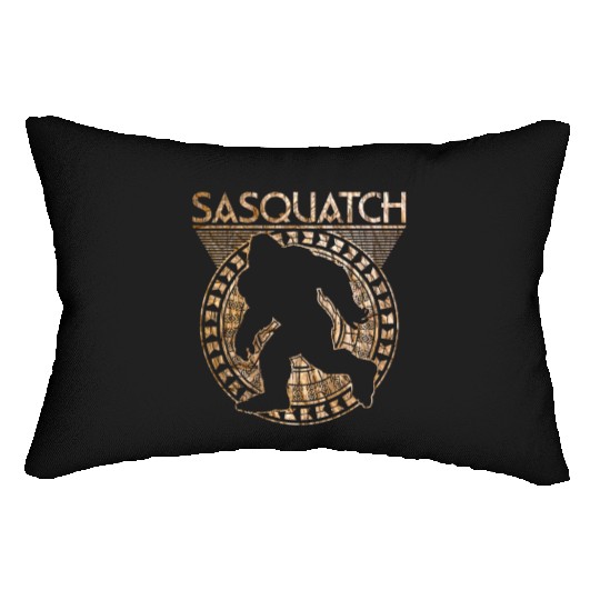 Tribal Sasquatch Lumbar Pillows