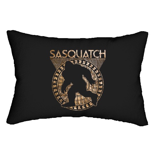 Tribal Sasquatch Lumbar Pillows