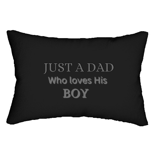 This Dad Loves His Triplet Lumbar Pillows