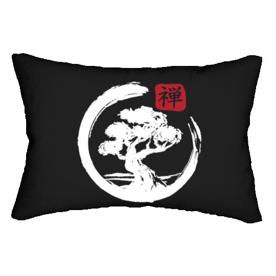 Aesthetic Japanese Bonsai Japan Art Japanese Lumbar Pillows