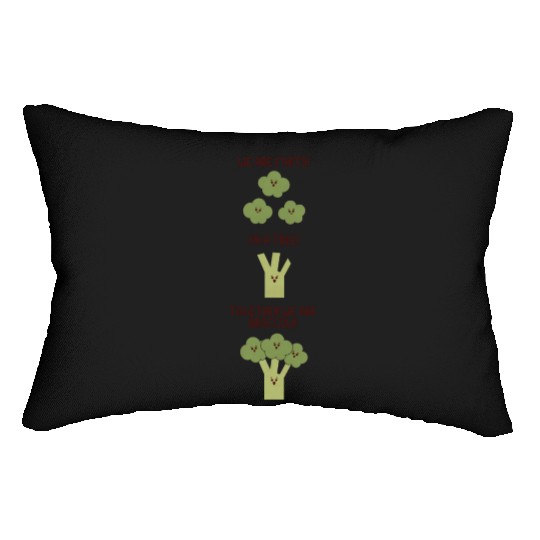 Broccoli Vegatable Lumbar Pillows