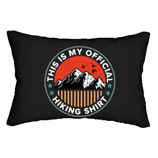 This is my Official Hiking Lumbar Pillows Wanderlust