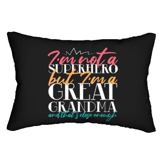 Superhero Great Grandma Lumbar Pillows