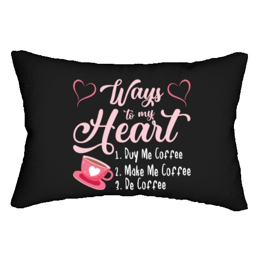 Ways To My Heart Valentine s Day Couples In Love Lumbar Pillows