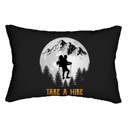 Take a Hike Wanderlust Hiking Lumbar Pillows