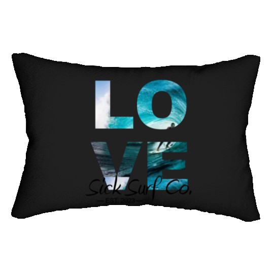 LOVE SURF Lumbar Pillows