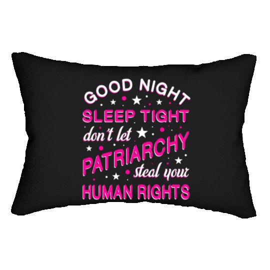 Good night Sleep Tight Lumbar Pillows