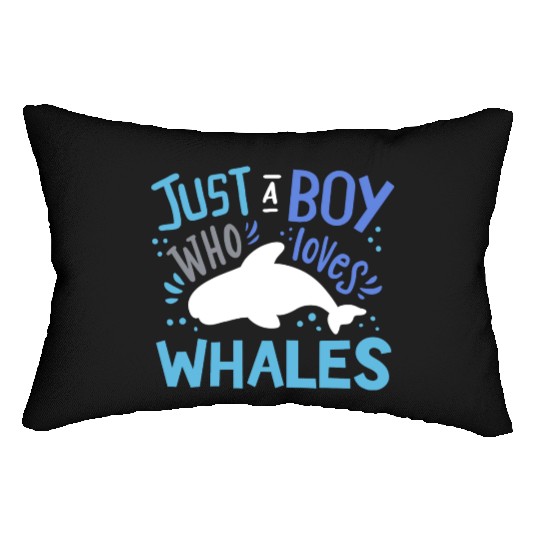 Whales Whale Lover Marine Biologist Lumbar Pillows