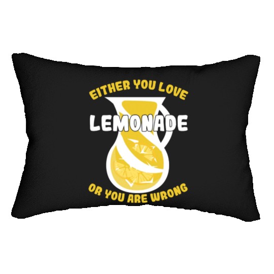 Lemonade Lover Lemonade Stand Lumbar Pillows