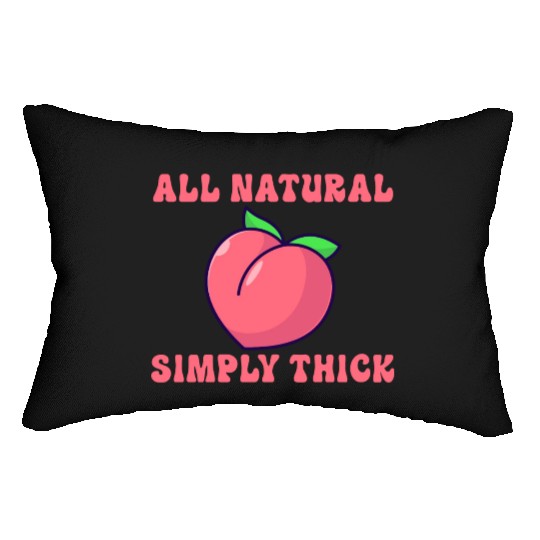All natural & Simply Thick Lumbar Pillows