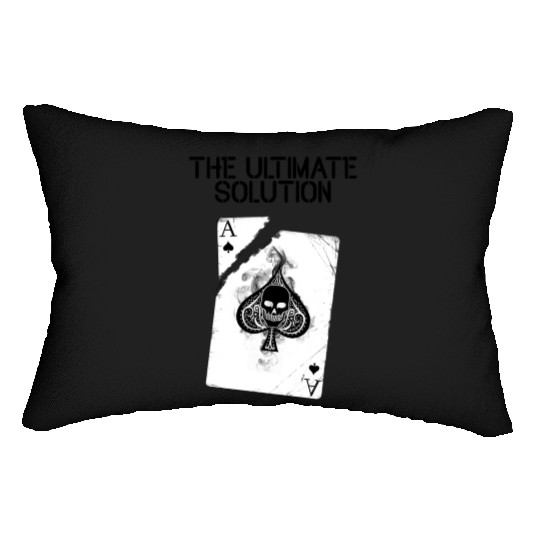 playing card - The ultimate solution Lumbar Pillows