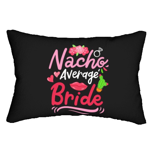 Bride Mexican Wedding Cinco De Mayo Lumbar Pillows