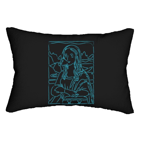 Mona Lisa Lumbar Pillows