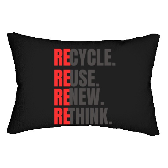 Recycle use new think Classic Lumbar Pillows