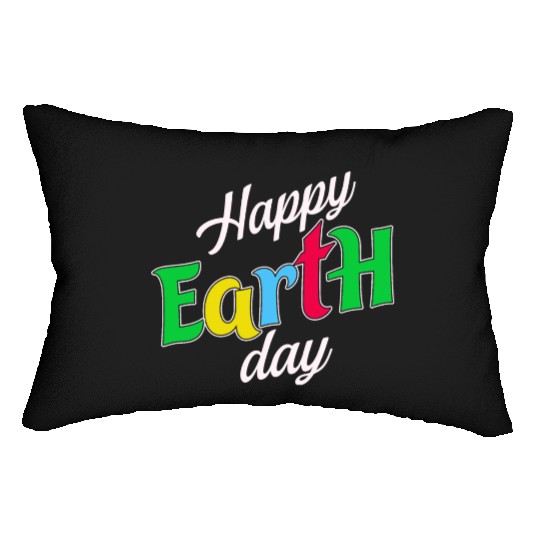 Women's Earth Day Cute Environmental Lumbar Pillows