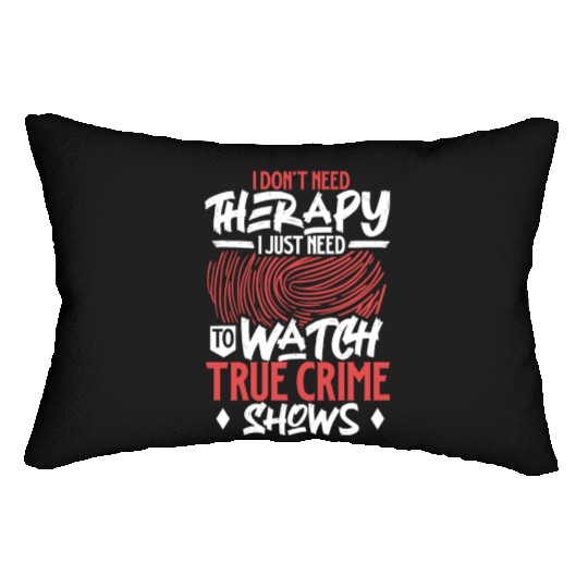 True Crime Murder Spy Crime Interest Gift Idea Lumbar Pillows