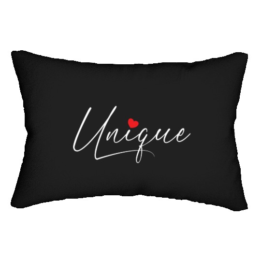 Unique Girl Or Boy Soulmate S Cute Valentines Lumbar Pillows