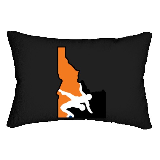 Idaho Wrestling (State Colors) Lumbar Pillows