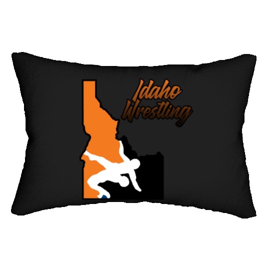 Idaho Wrestling (State Colors) Lumbar Pillows