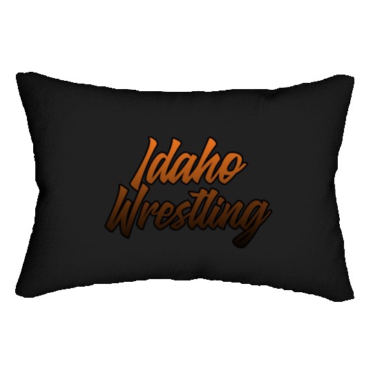 Idaho Wrestling (State Colors) Lumbar Pillows