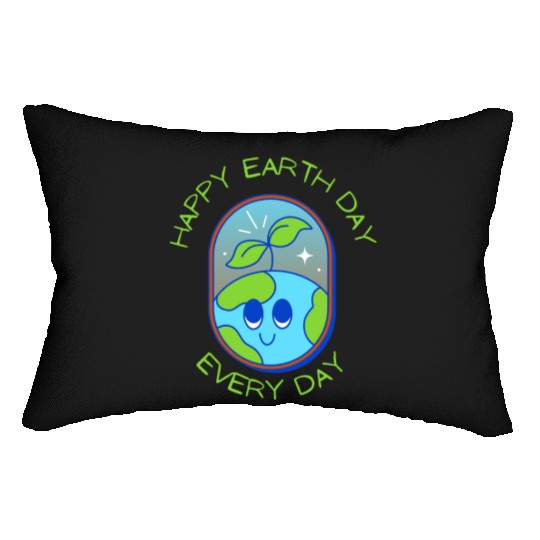 Earth days Lumbar Pillows