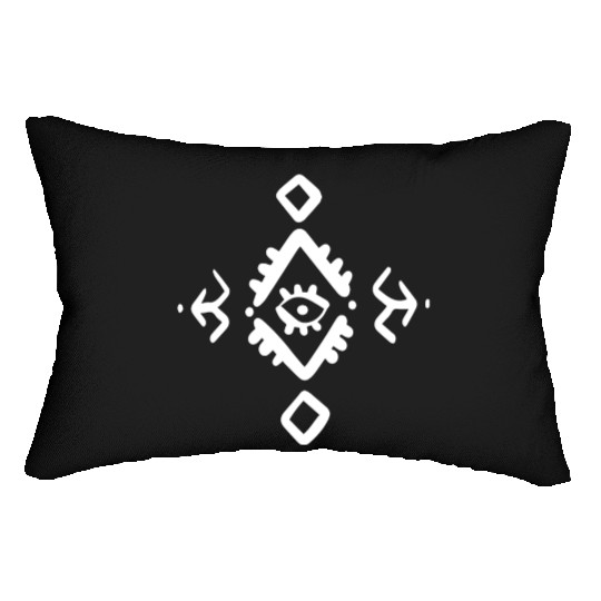 Greek Evil Eye Lumbar Pillows