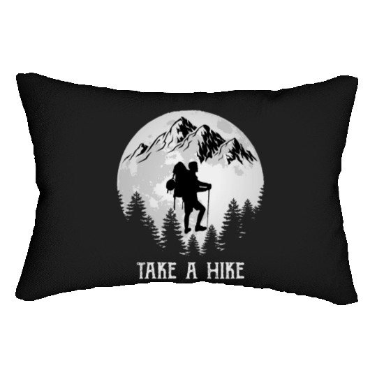 Take a Hike Wanderlust Hiking Lumbar Pillows