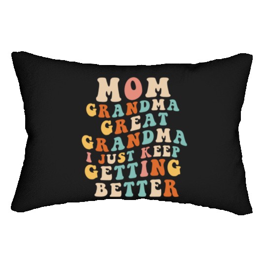 Great Grandma Lumbar Pillows Women Mom Grandma Gigi Mama